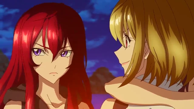 Image - Cross Ange ep 17 Ange and Hilda Close-up Extended ...