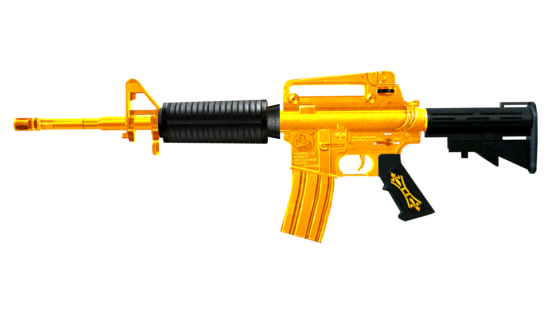 M4a1 golden coil после полевых фото 75