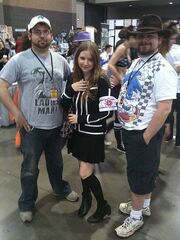 Yuki cross with sonic team