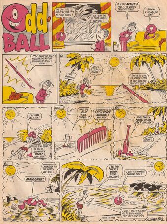Odd Ball Comic Strip Hey Kids Comics Wiki Fandom