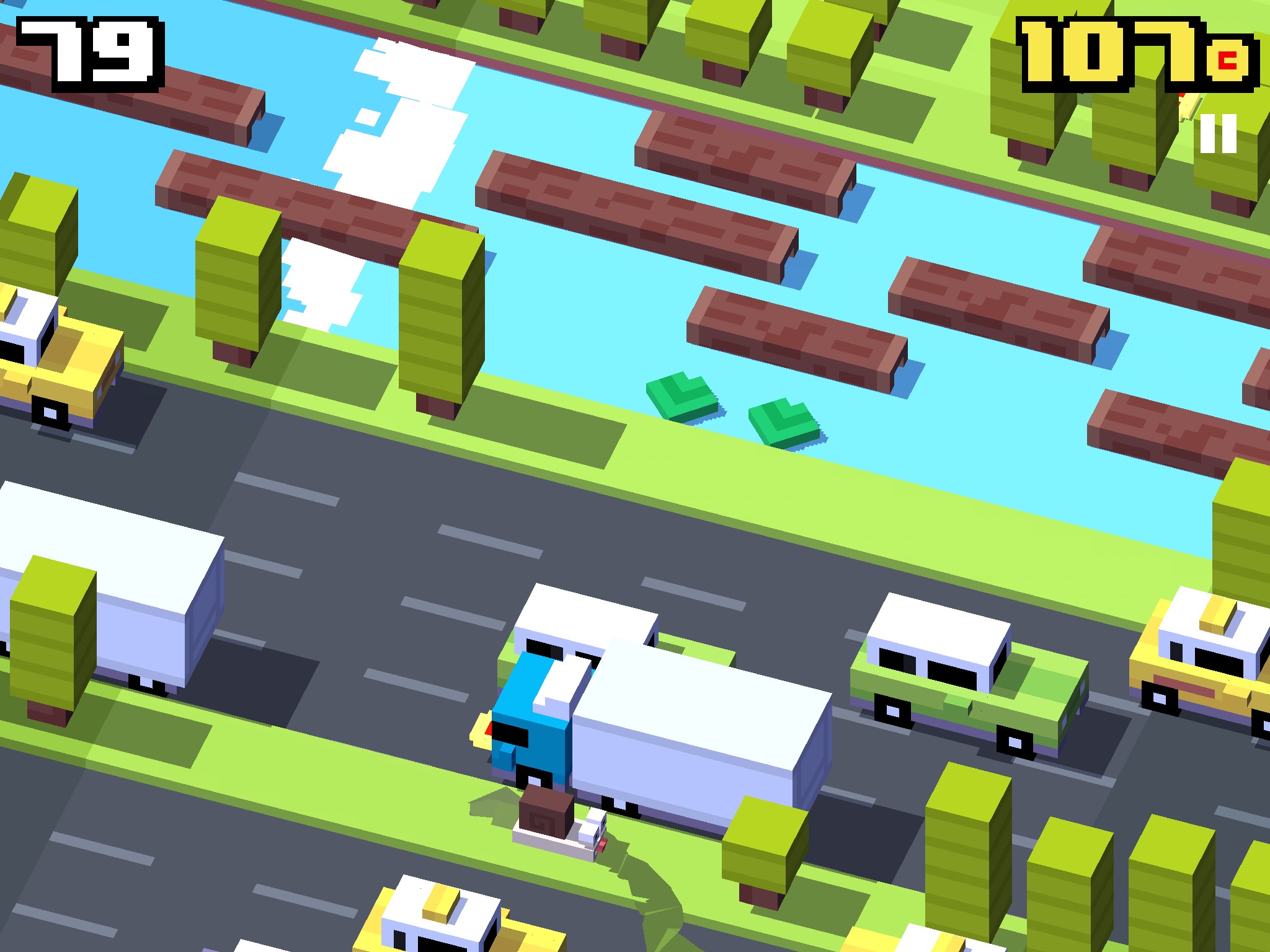 crossy road baby chicken