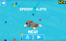 Speedy sloth