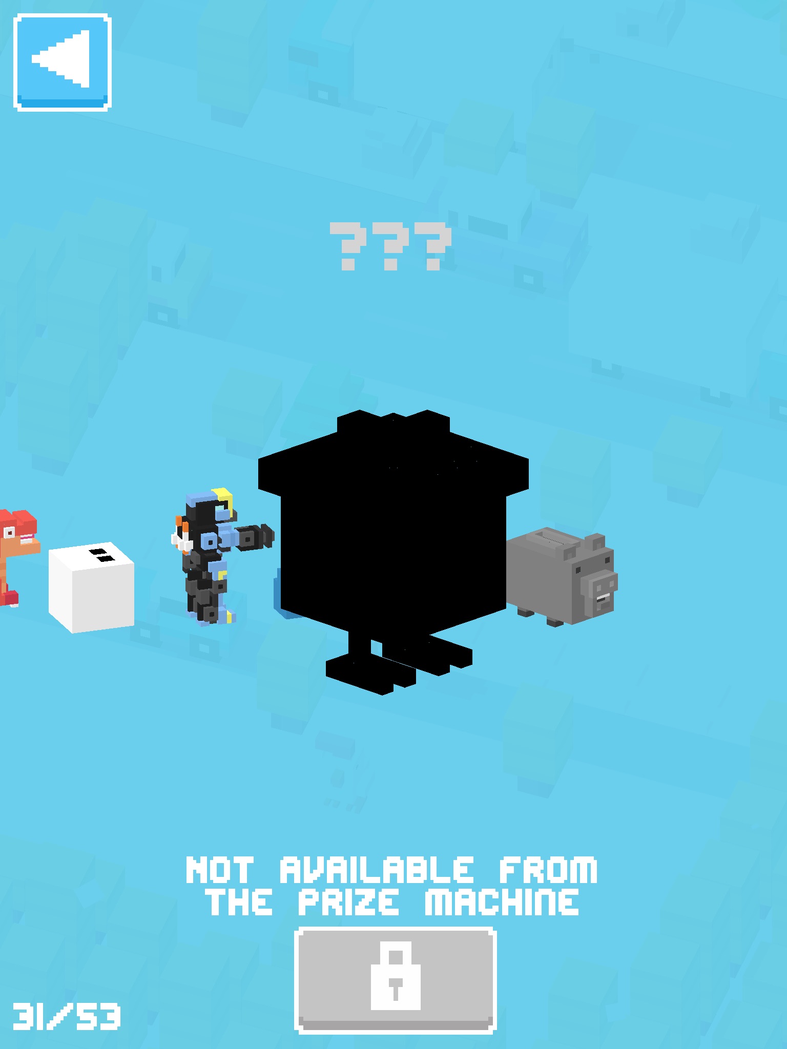 how to get gifty in crossy road