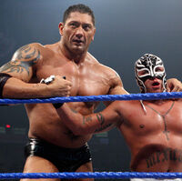 Batista And Rey Mysterio Crow Land Wikia Fandom
