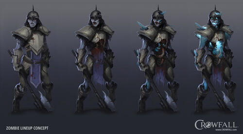 Crowfall ZombieLineupConcept