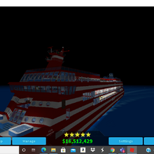 Cruise Ships Roblox Cruise Ship Tycoon Wiki Fandom - cruise ship tycoon roblox map