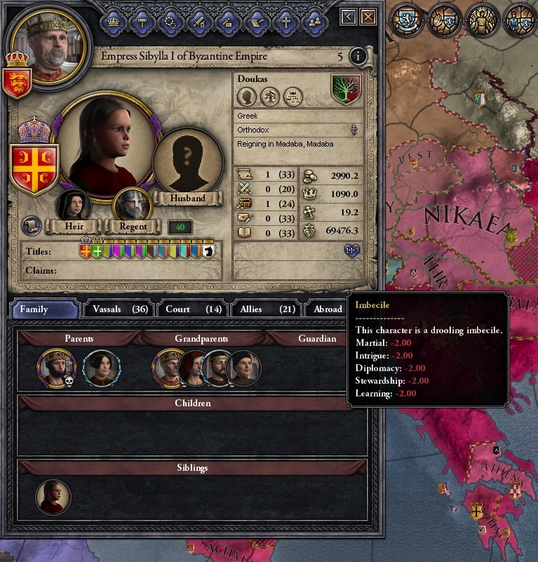 crusader kings 2 title loss on succession