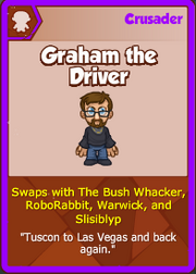 Graham the Driver Card