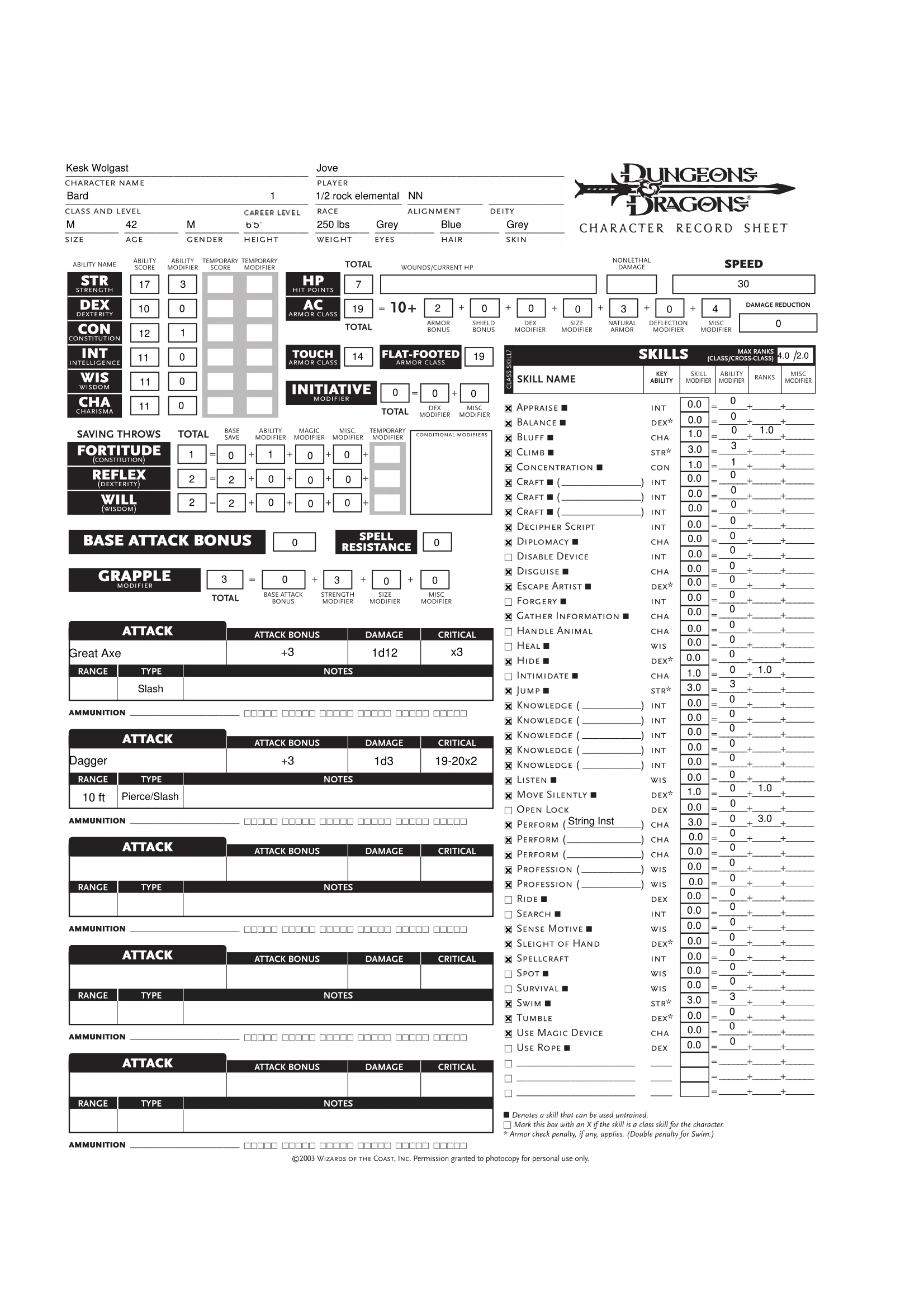 Image Interactive D&D 3.5 Character Sheet1.png Cruuine Wikia FANDOM powered by Wikia