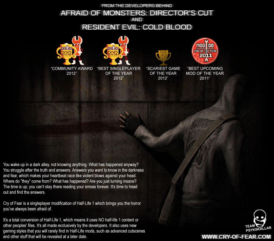 Cry of Fear Cry of Fear Wiki FANDOM powered by Wikia