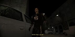 David has the fault