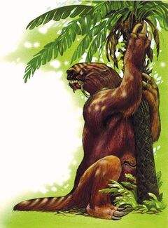 Mapinguari as giant sloth