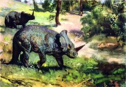Monoclonius by Zdenek Burian