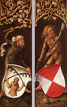 German Wildman painting