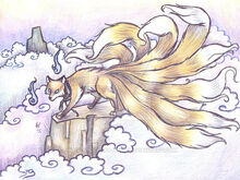 Nine tails Fox (Kitsune)