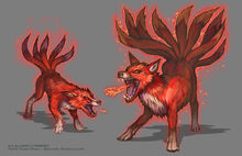 Fire Kitsune