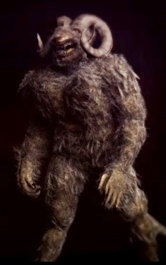 An unknown artist's 3d rendering of the Sheepsquatch.
