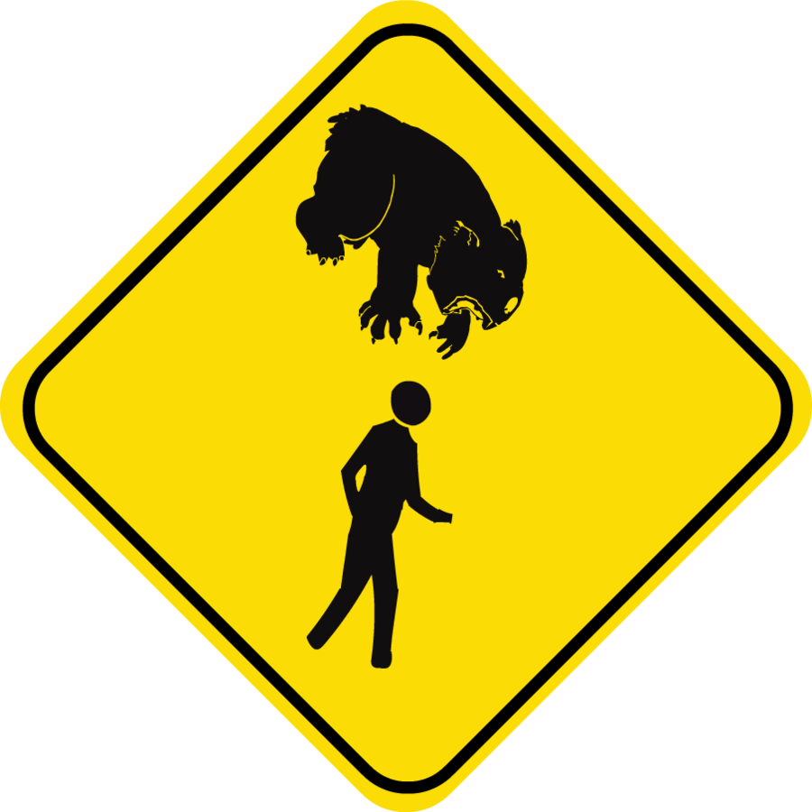 Drop Bear warning | Poster