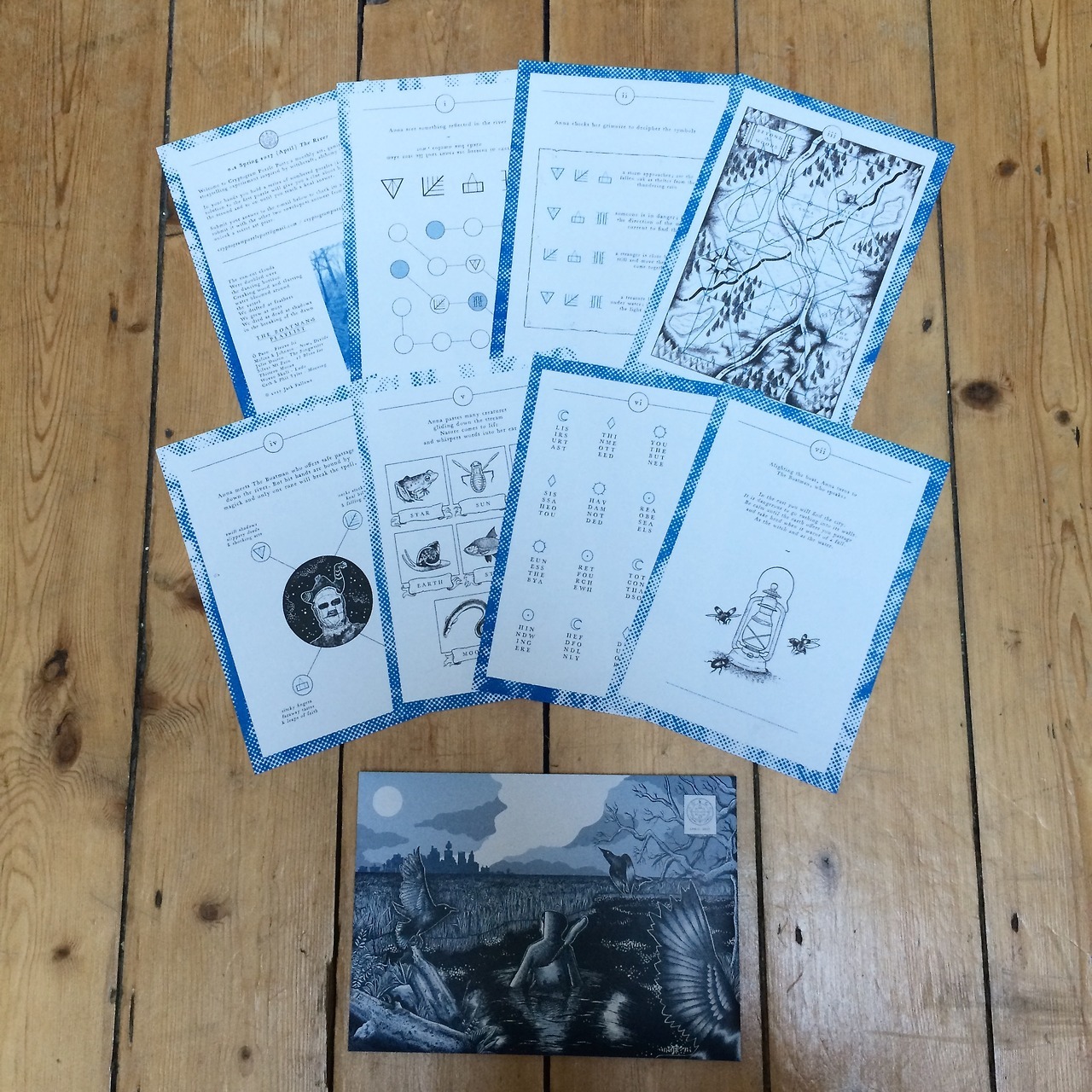 The ESC Key Boardgame Cryptogram Puzzle Post