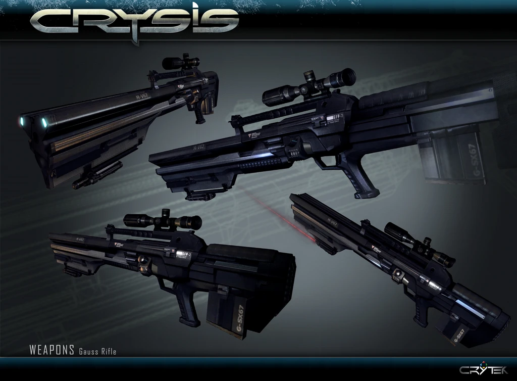 Rifle Gauss GK8 Crysis Wiki FANDOM powered by Wikia