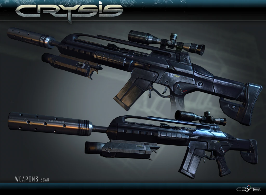 Immagine SCAR gauss.jpg Crysispedia Wiki FANDOM powered by Wikia