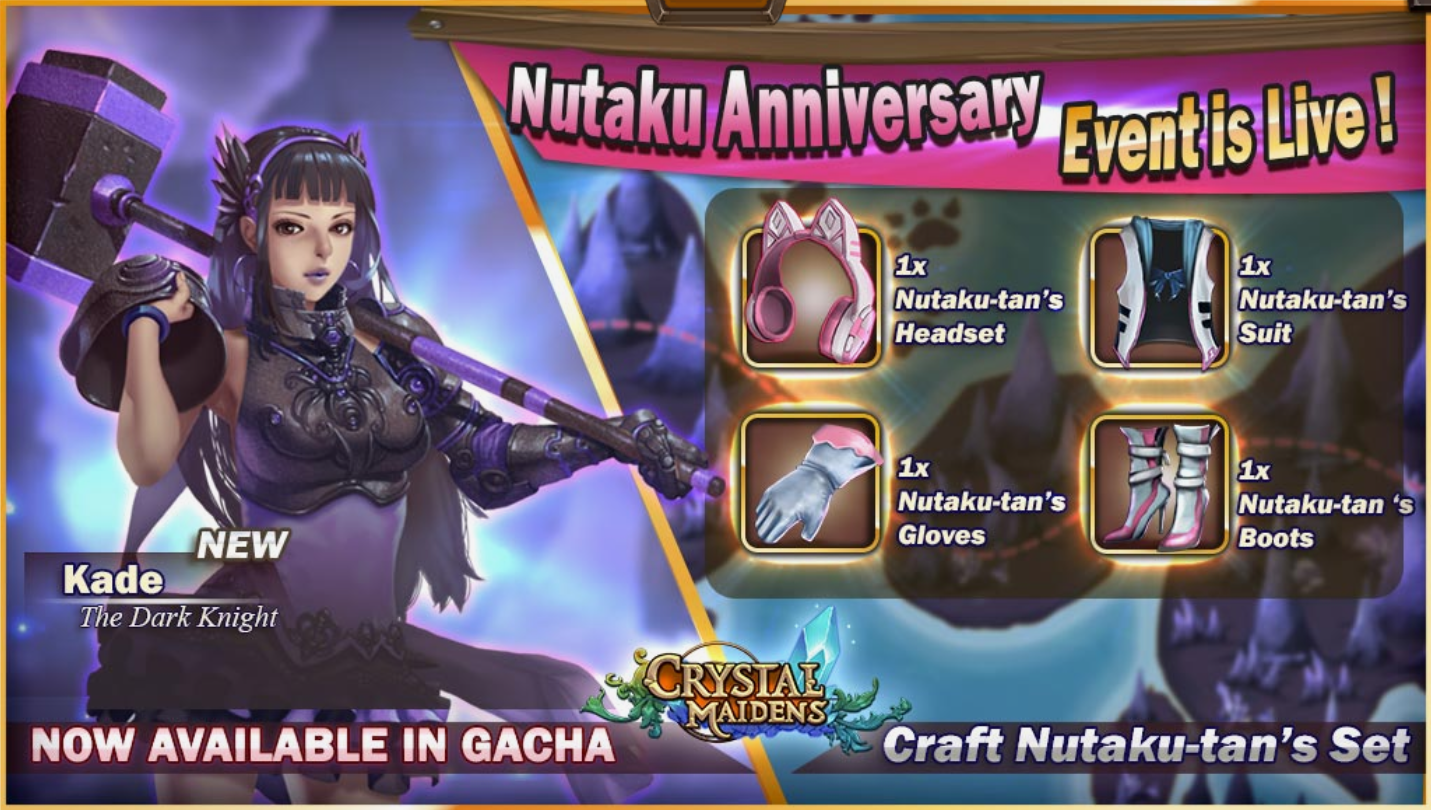 2018 Nutaku Anniversary Event Crystal Maidens Wiki Fandom