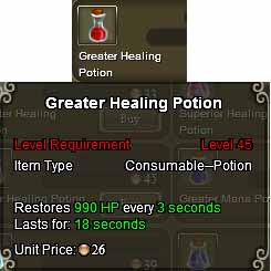 Greater Healing Potion