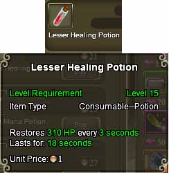 Lesser healing