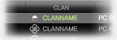 Clannamecolor