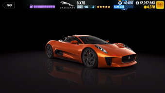 Jaguar C X75 Csr Racing Wiki Fandom