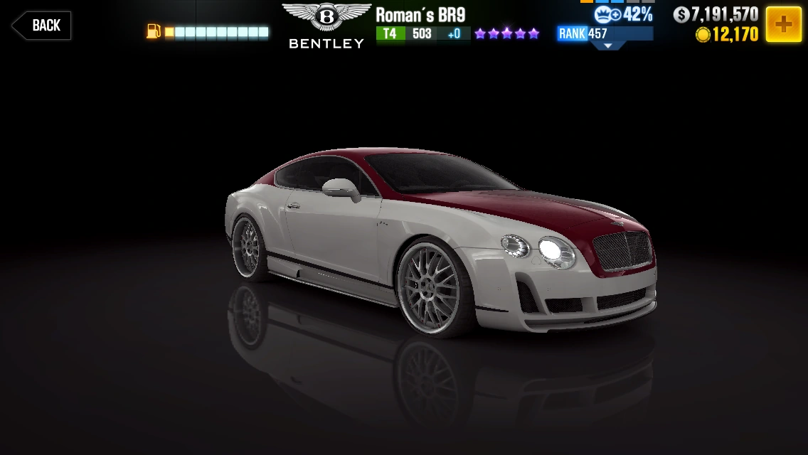 Roman S Bentley Br9 Csr Racing Wiki Fandom