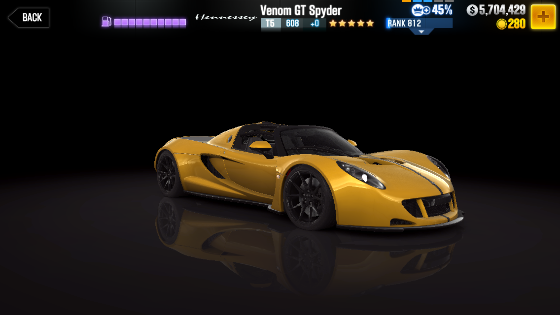 Hennessey Venom GT Spyder | CSR Racing Wiki | Fandom