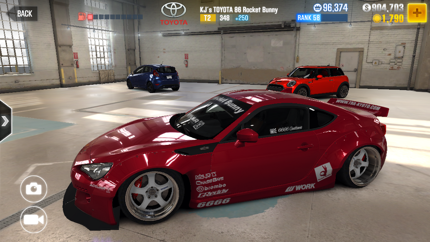 Toyota 86 Rocket Bunny in CSR Racing