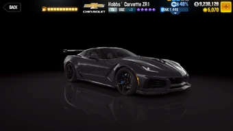 Hobbs Chevrolet Corvette Zr1 Csr Racing Wiki Fandom