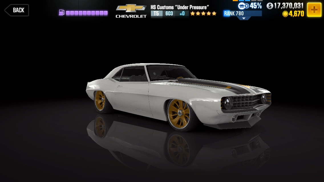 Chevrolet Hs Customs Quot Under Pressure Quot Camaro Csr Racing