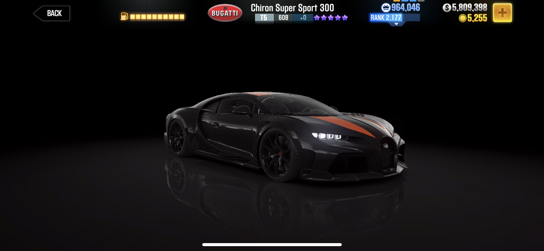 Bugatti bolide csr2 настройки