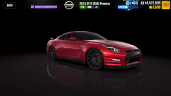 Nissan 2015 Gt R R35 Premium Csr Racing Wiki Fandom