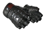 Studded bloodhound gloves bloodhound black silver light large
