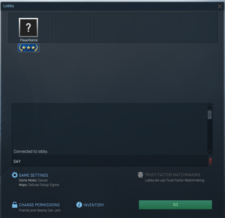Trust matchmaking csgo