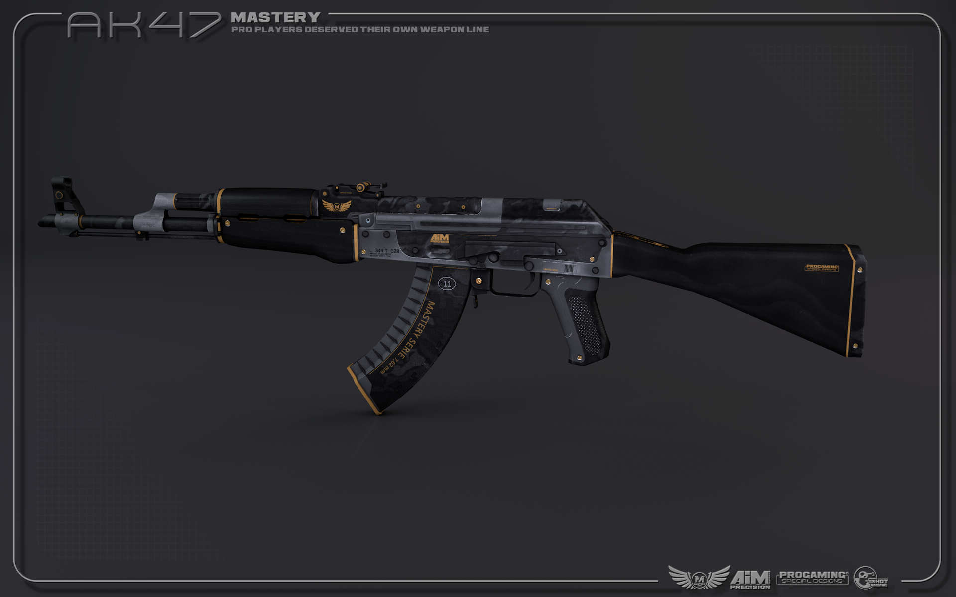 черный ak 47 cs go фото 103