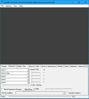 Pedastal default temp panorama model