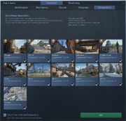 CSGO Competitive map selection screen