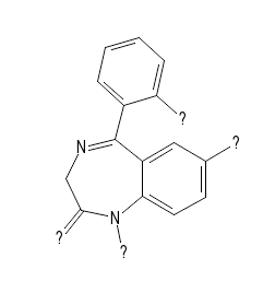 Benzodiazepine core