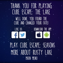 Cube Escape The Lake Rusty Lake Wiki Fandom