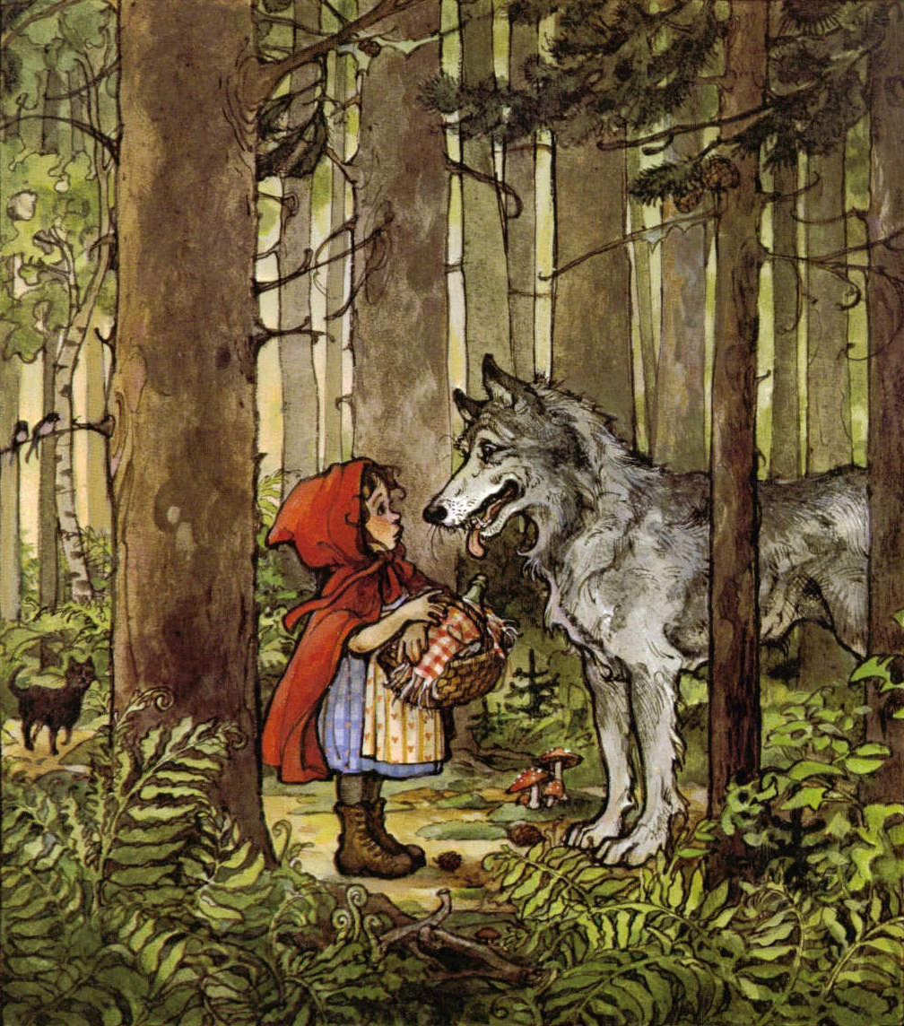 Imagen Littleredridinghoodbytrinascharthyman2.jpg Cuentos de Hadas y Tradicionales
