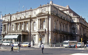 Teatro de Colon en Buenos Aires.