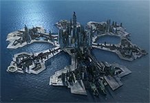 Atlantis stadt