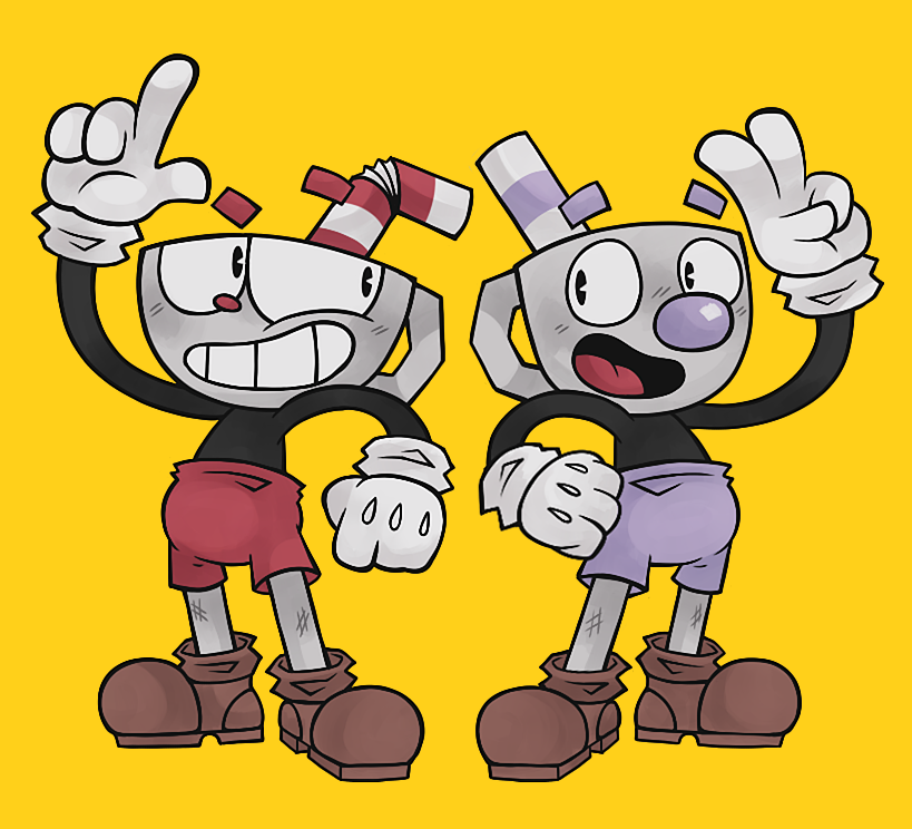 Cuphead джойстик. Капхед и Магмен. Cuphead Магмен. Братья Cuphead. Капхэд 2.