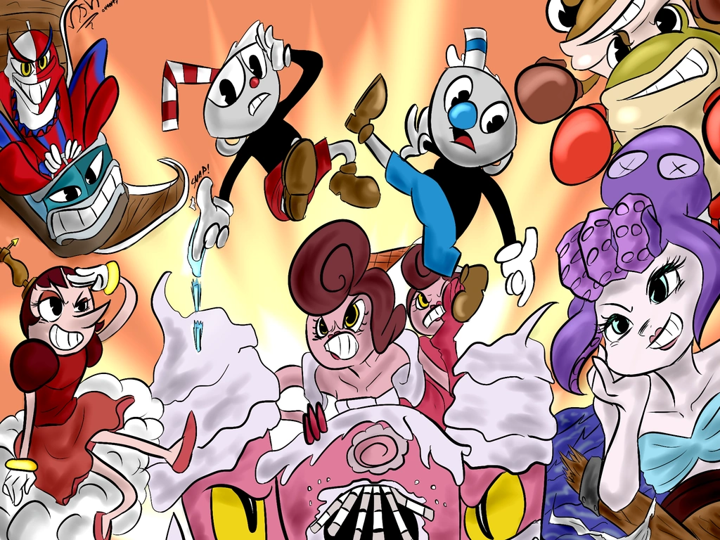 Image - Cuphead rush of bosses by msmoura-dbp7fjv.png | Cuphead Wiki