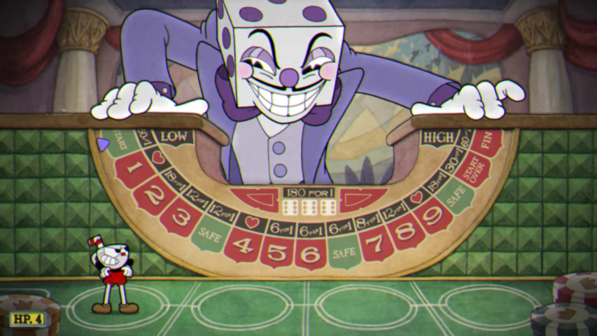 who voices king dice cuphead